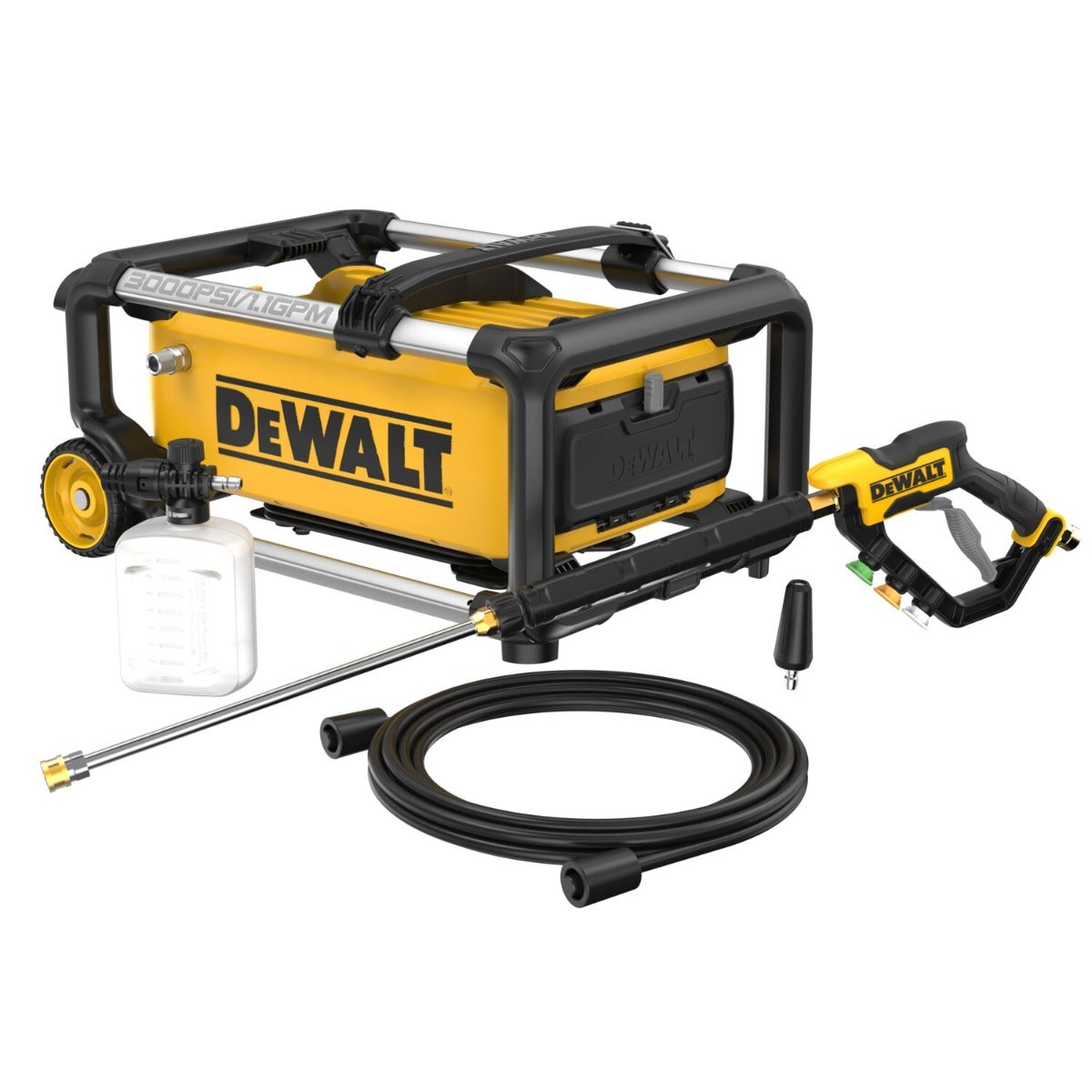 DeWalt DWPW3000 3000 PSI 1.1 GPM 15 Amp Jobsite Pressure Washer