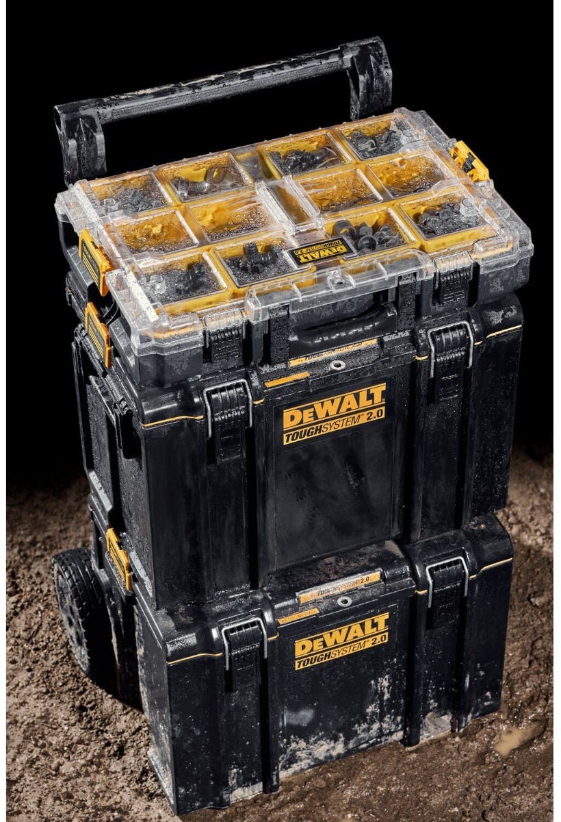 DeWalt DWST08040 ToughSystem 2.0 Full-Size Organizer
