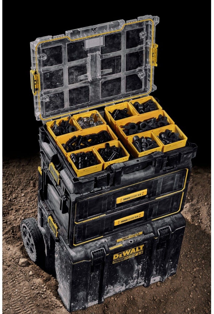 DeWalt DWST08040 ToughSystem 2.0 Full-Size Organizer