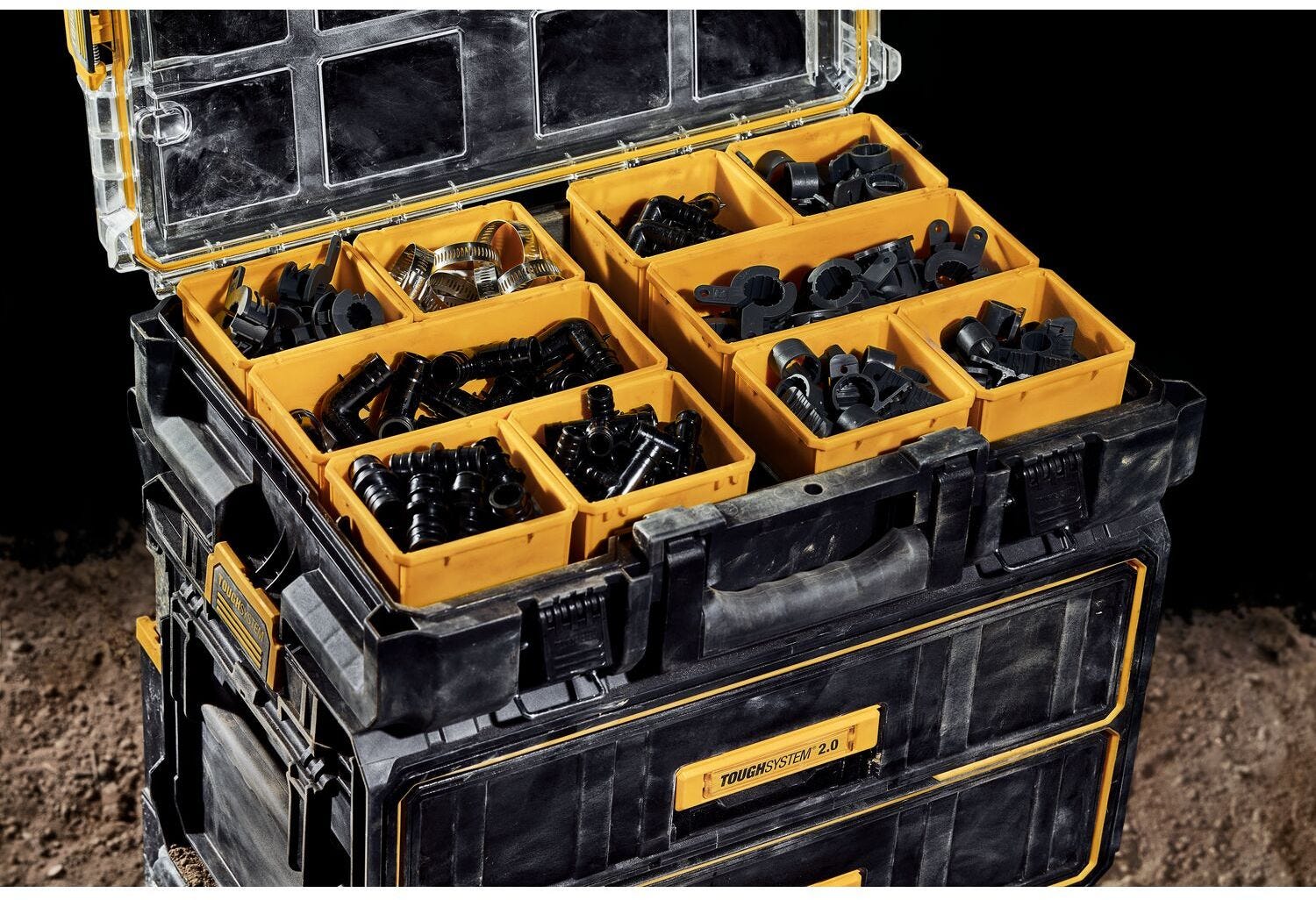 DeWalt DWST08040 ToughSystem 2.0 Full-Size Organizer