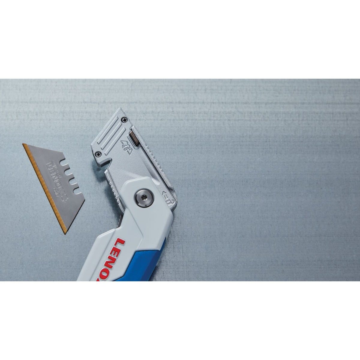 Lenox LXHT10601 Fixed Blade Folding Utility Knife
