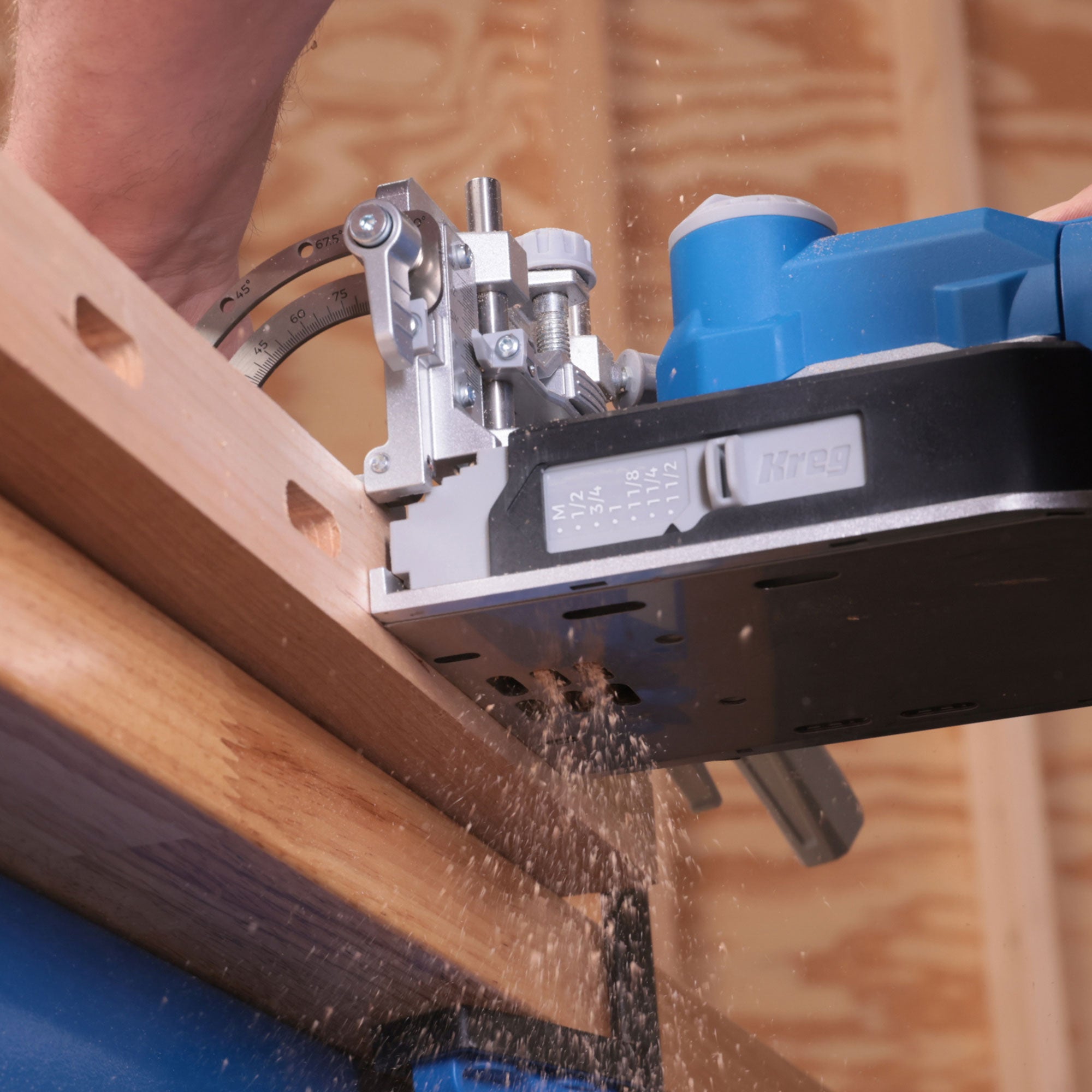 Kreg Edge 20V Ionic Drive Loose Tenon Joiner 4.0Ah Kit (KPTBEDGE100B)