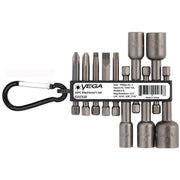 Vega ELECS10 10pc Electrician's Set