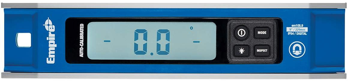 Empire em105.9 Magnetic Digital 9" Torpedo Level