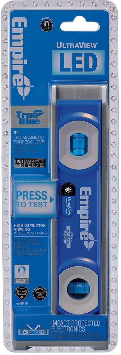 Empire EM95.10 9-inch UltraView LED Torpedo Level (PROMO)