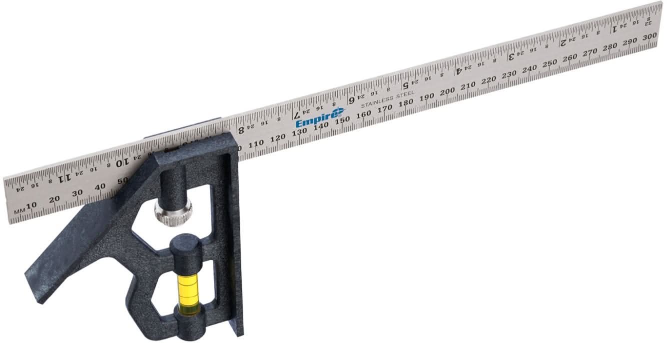 Empire 220IM 12-inch / 30-cm Polycast Combination Square