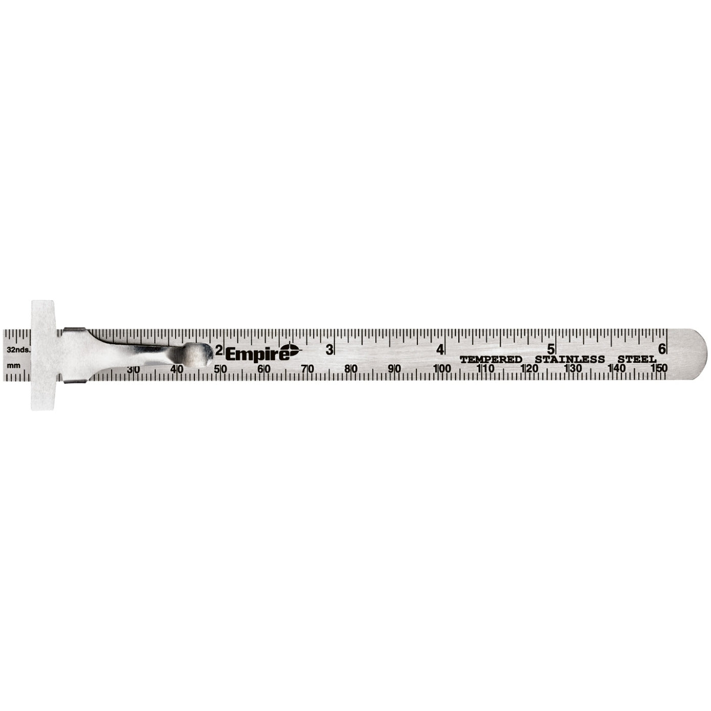 Empire 2730 6 Pocket Ruler-Stainless Steel