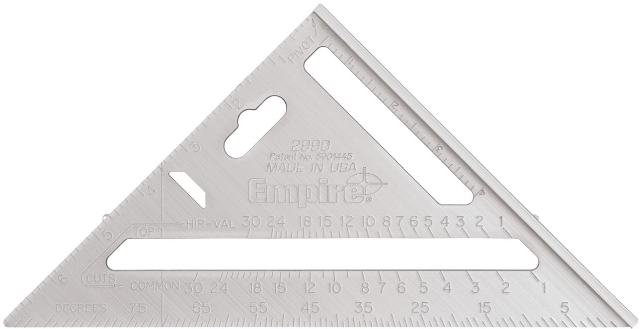 Empire 2990 7-in. Magnum Fat Boy Aluminum Rafter Square