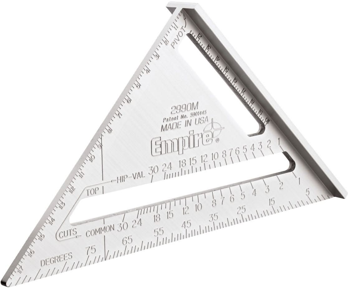 Empire 2990M 7-inch Heavy Duty Magnum Rafter Square - Metric