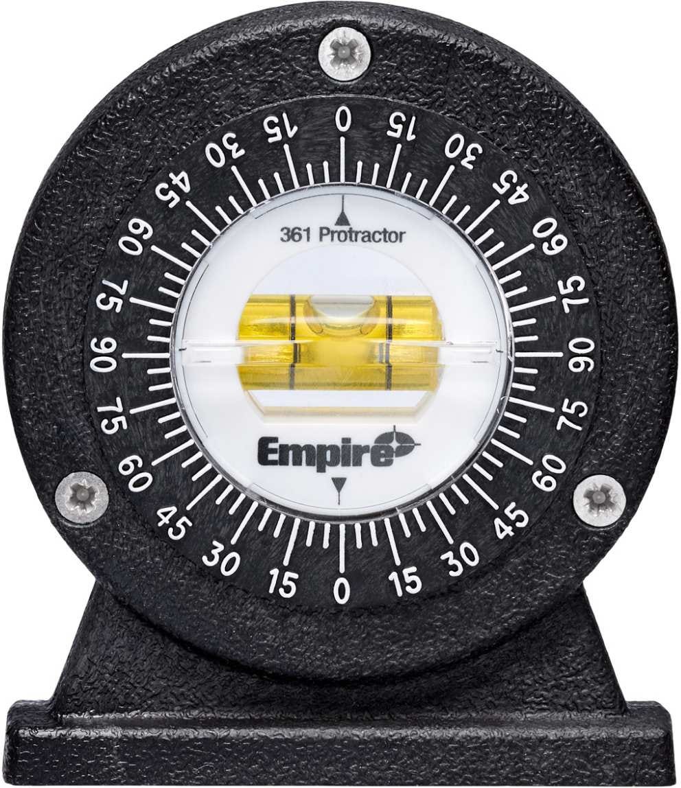 Empire 361 Small Magnetic Protractor