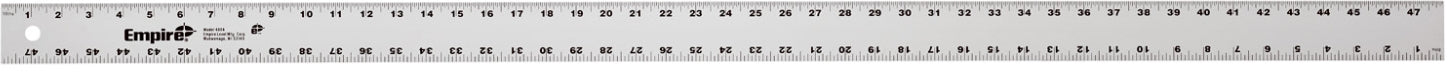 Empire 4004 48-in. x 2-in. Aluminum Straight Edge