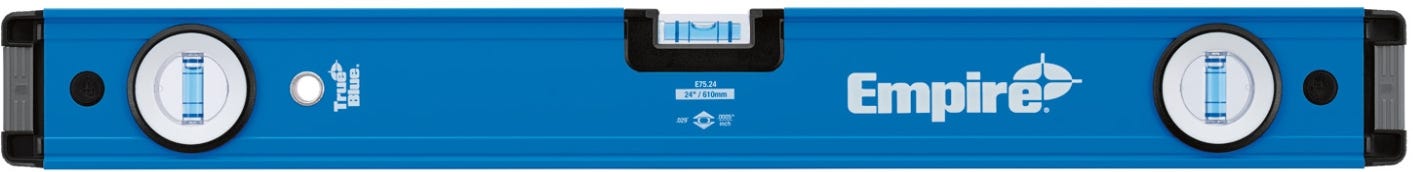 Empire e75.24 24" True Blue Box Level (PROMO)