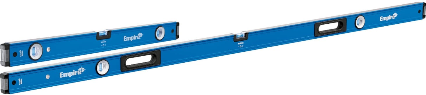 Empire E75JAMB 32" & 78" True Blue Box Level Jamb Set
