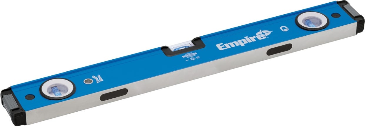 Empire em75.24 24" True Blue Magnetic Box Level (PROMO)