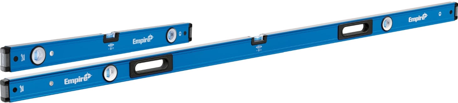 Empire EM75JAMB 32" & 78" True Blue Magnetic Box Level Jamb Set