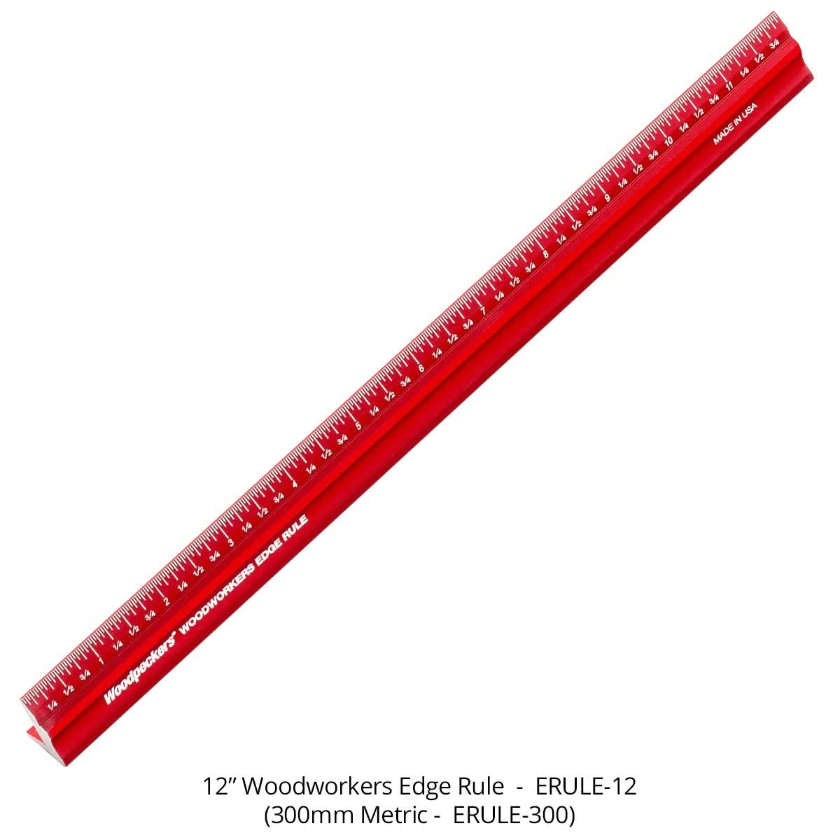 Woodpeckers ERULE-300 300mm Woodworkers Edge Rule