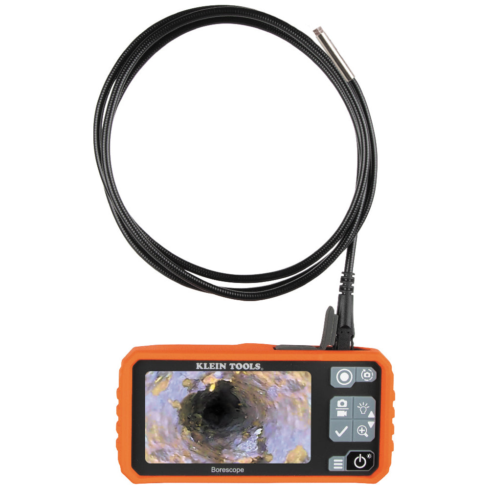 Klein Plumber's Borescope ET18 with 4.3-inch color screen