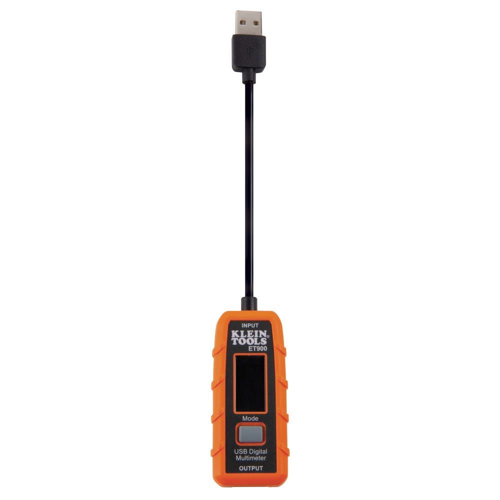 Klein Tools ET900 USB Digital Meter, USB-A (Type A)