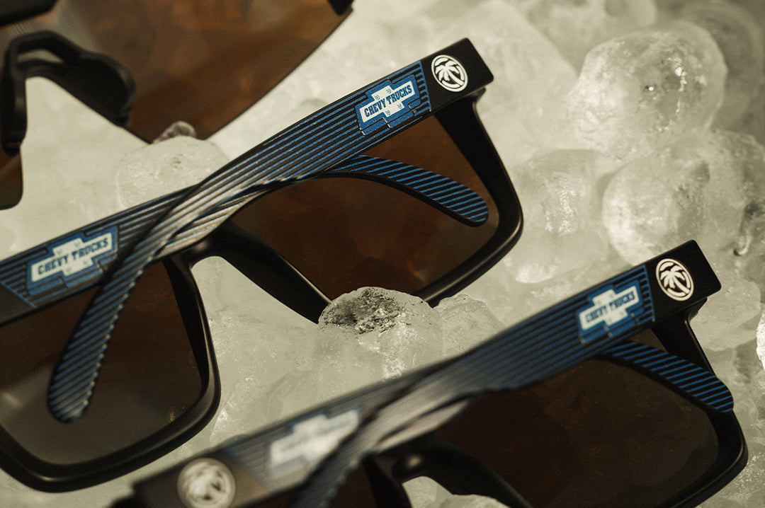 Heat Wave Quatro Chevy Trucks by Chevrolet® Sunglasses