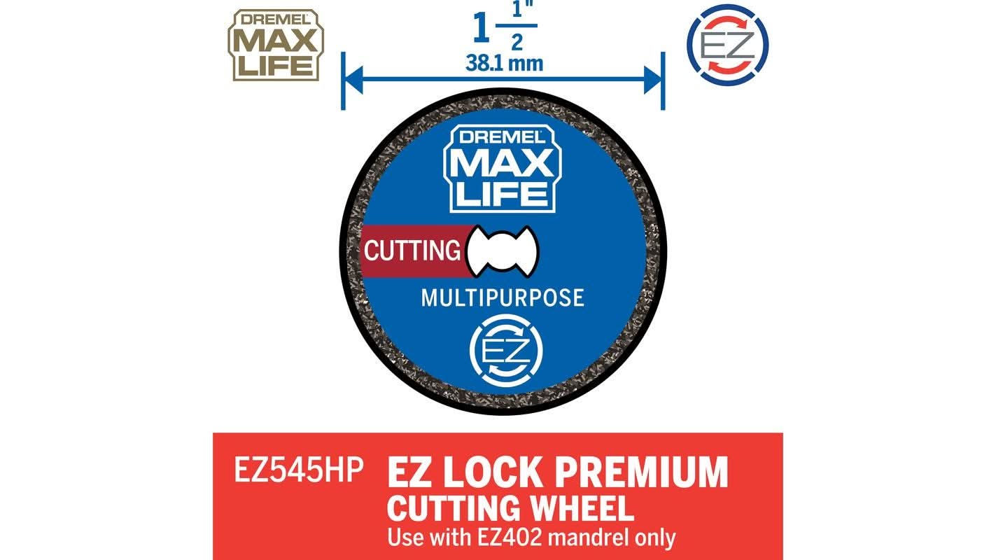 Dremel EZ545HP High Performance EZ Lock Diamond Wheel