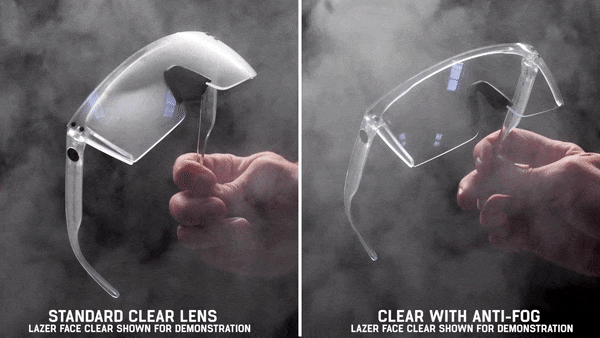 Heat Wave VISE Z87 Glasses Anti Fog Clear Lens