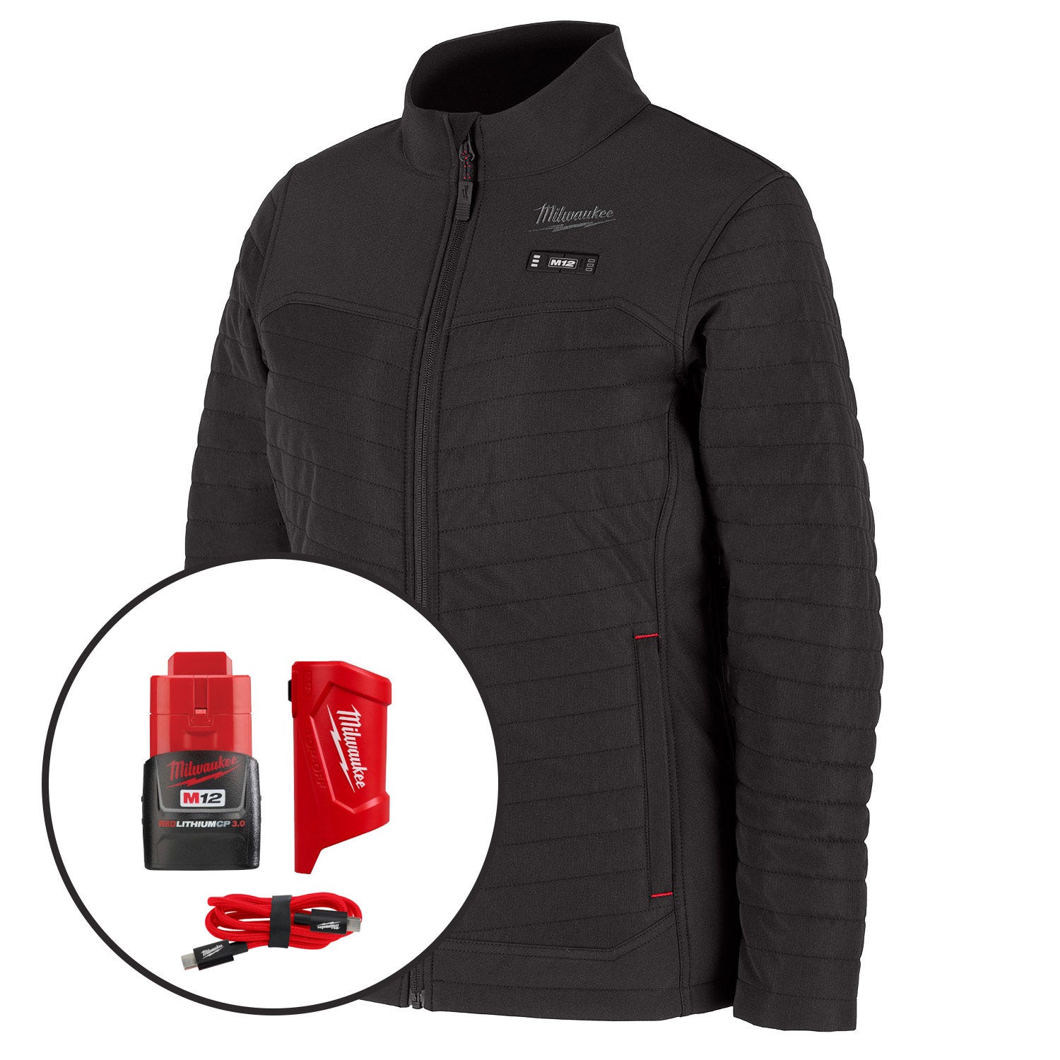 Milwaukee F102B M12 Women's Heated AXIS Jacket w/ HEXON Technology