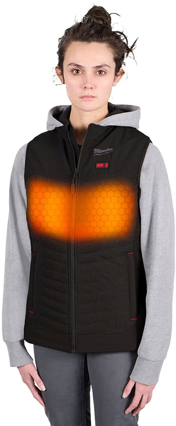 Milwaukee F300B M12 Women's Heated AXIS Vest w/ HEXON Technology