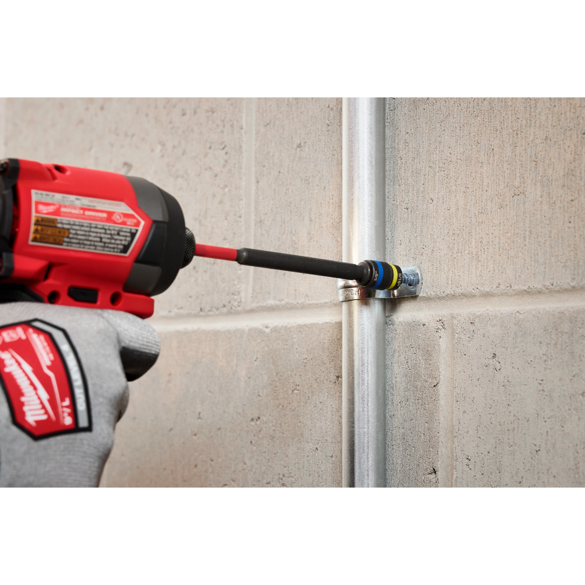 Milwaukee 49-66-4746 SHOCKWAVE Impact Duty 5/16-in. and 3/8-in. x 6-in. QUIK-CLEAR 2-in-1 Magnetic Nut Driver