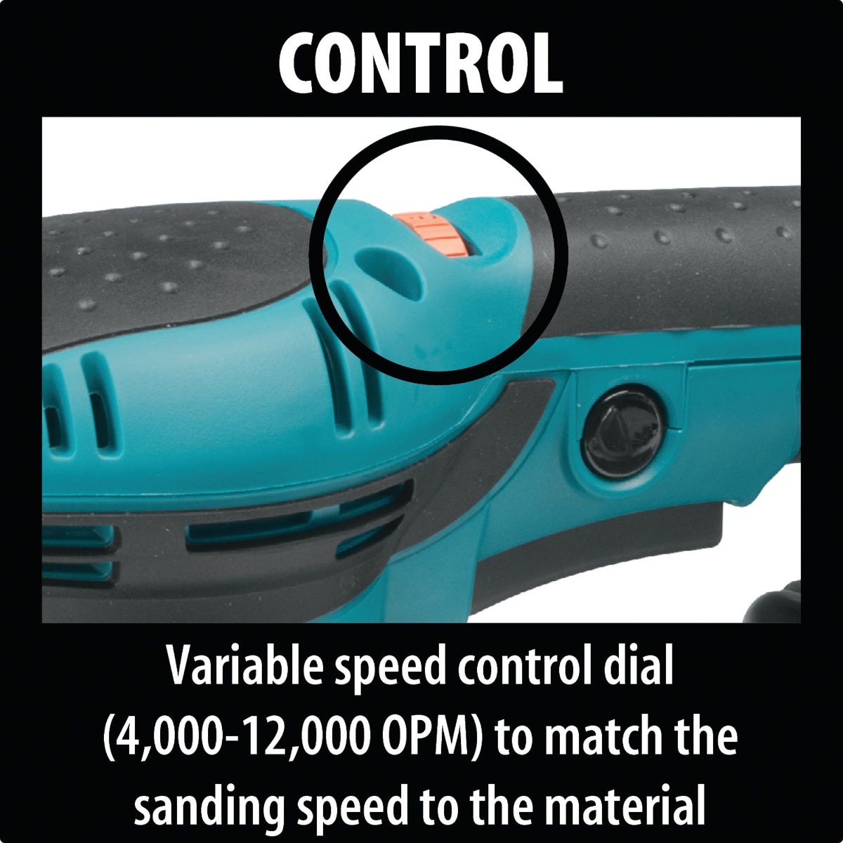 Makita BO5041K 5" Random Orbit Sander Kit