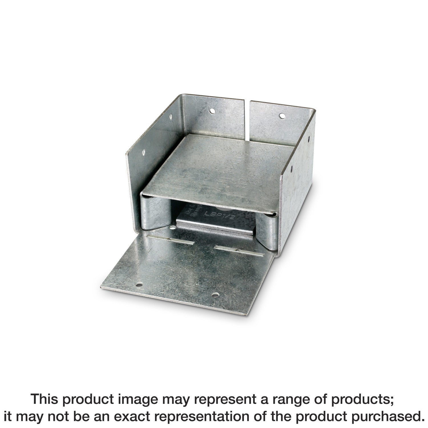 Simpson Strong-Tie ABW7-7Z ABW ZMAX Galvanized Adjustable Standoff Post Base for 7-1/8-in. x 7-1/8-in. Post