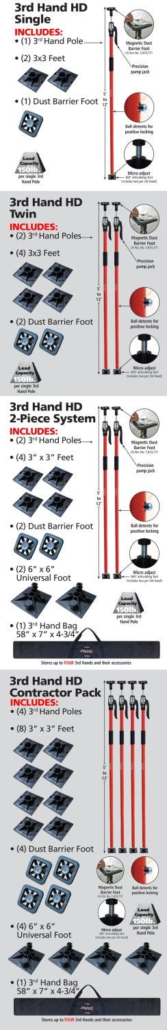 Fastcap 3rd Hand HD Contractor Pack