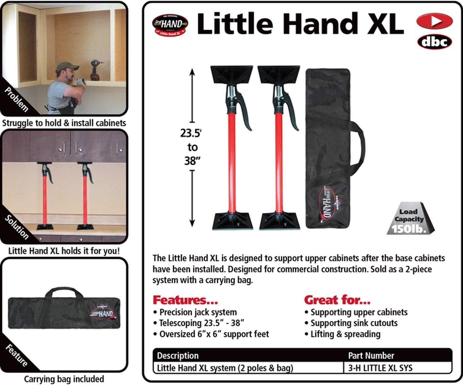 Fastcap Little Hand XL System