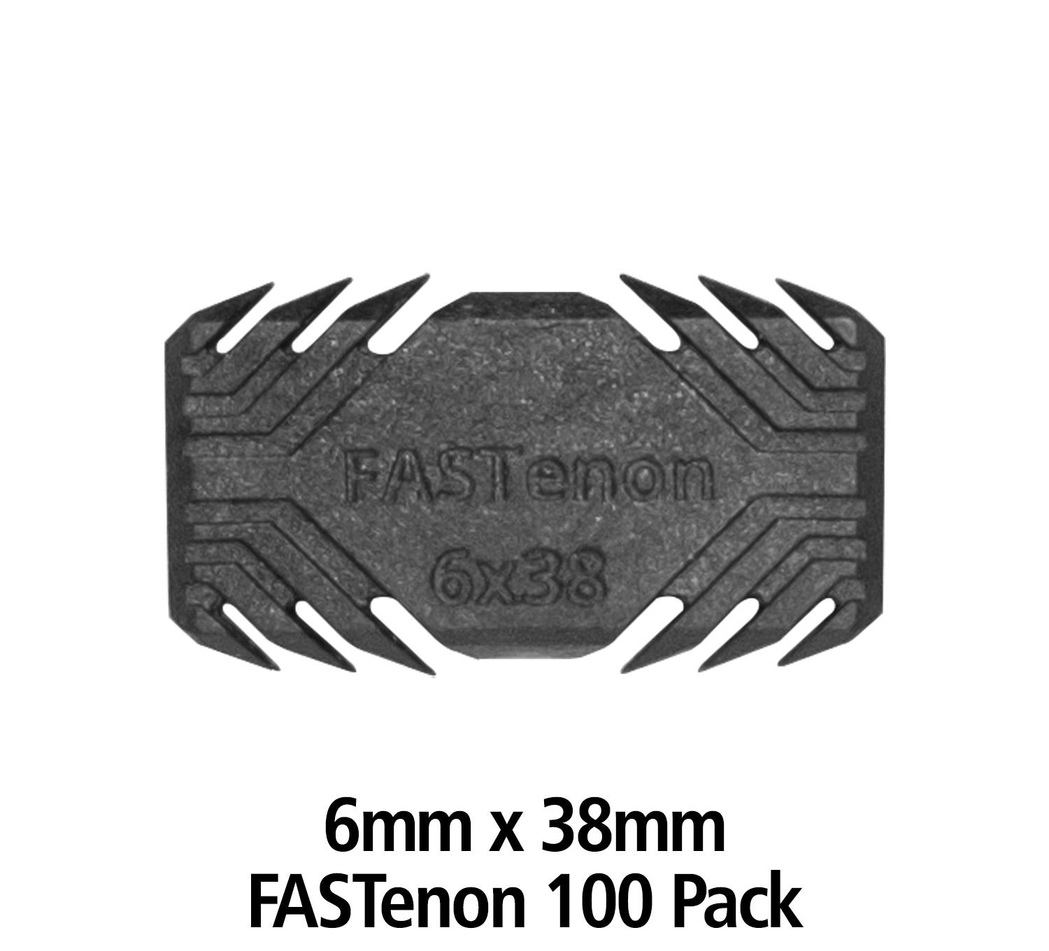 Fastcap 6mm x 38mm Fastenon for Festool DOMINO, 100-Pack