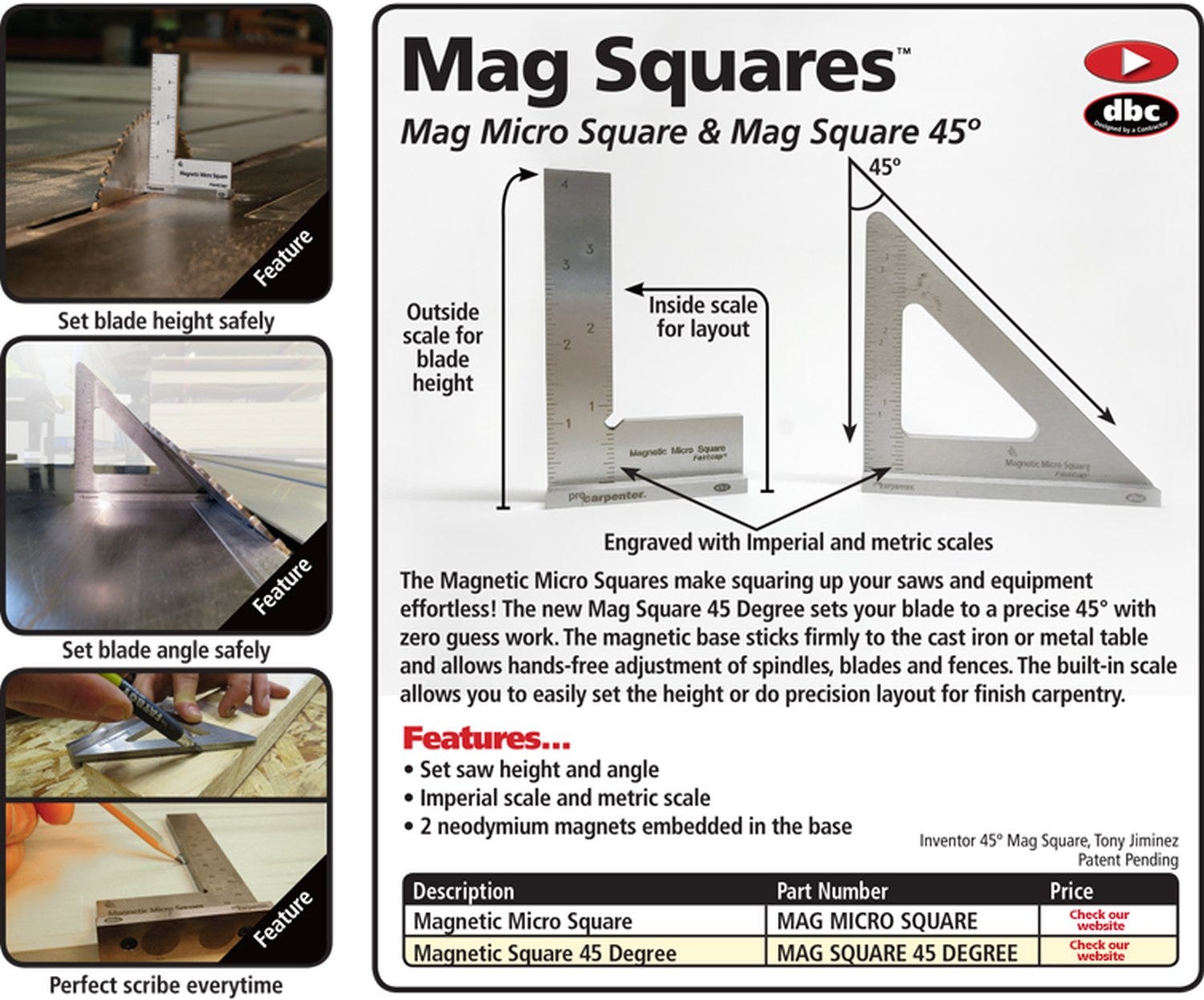 Fastcap Magnetic Micro Square