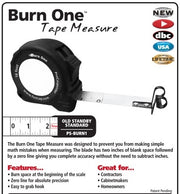 Fastcap PS-BURN1 Burn One Standard 16' Tape Measure