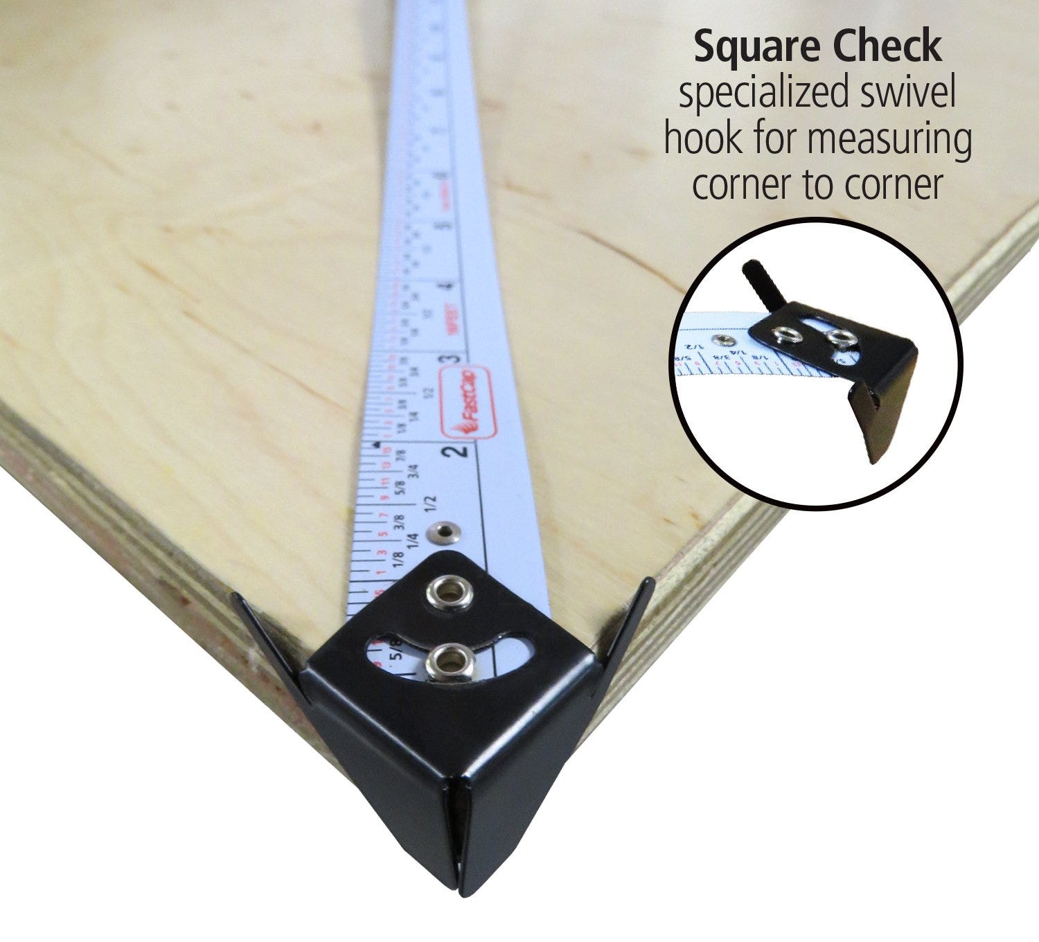 Fastcap Lefty/Righty Flatback Tape Measure, Imperial
