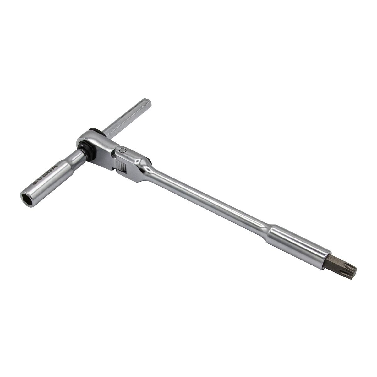 Vega FBRB150-EB 6 in. Bit Rachet, 1/4 in. Hex w/ Extension Bar