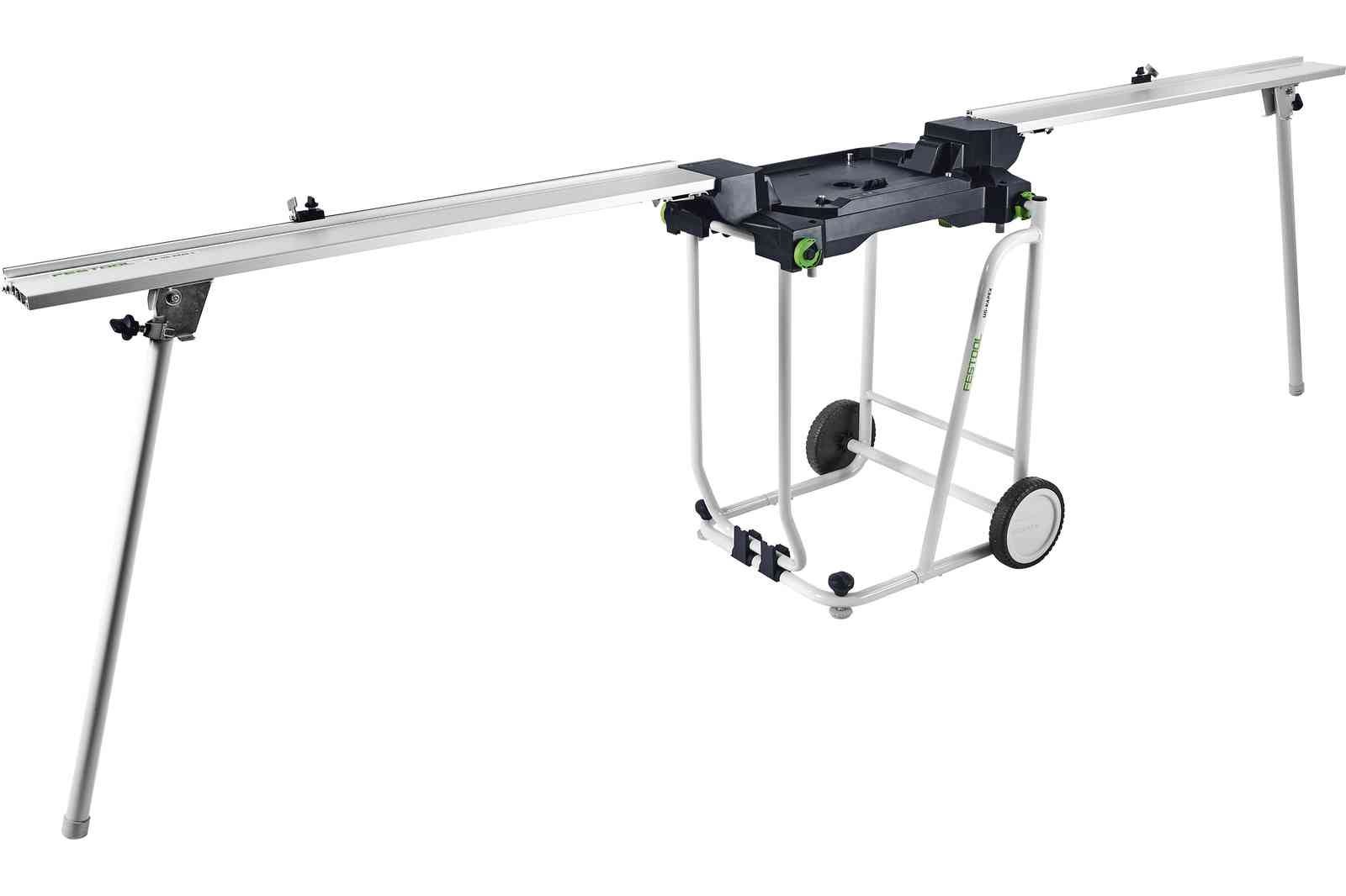 Festool Kapex KSC 60 EB Cordless Dual-18V Miter Saw Basic with UG Stand and Extensions