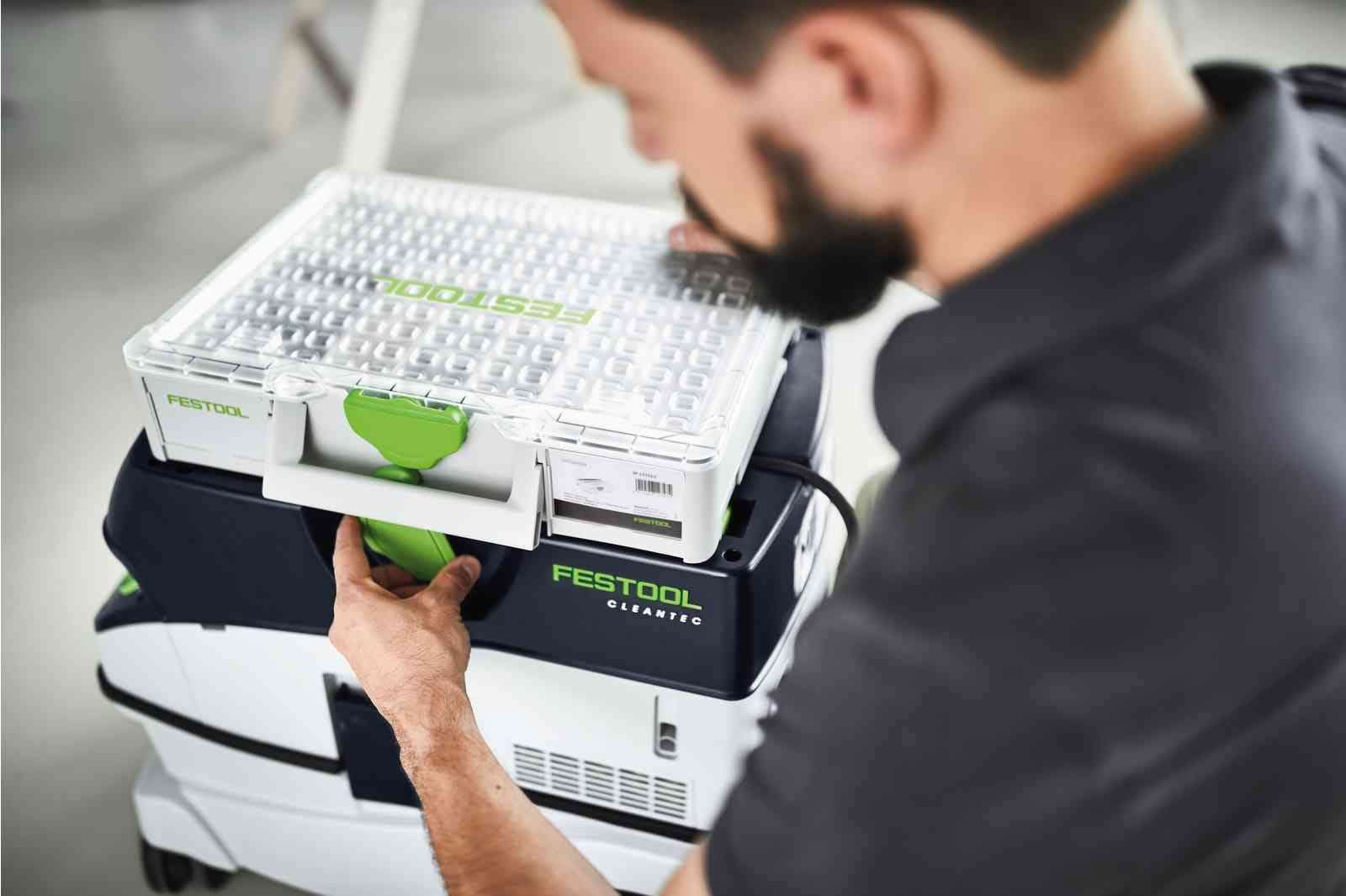 Festool 204853 Systainer3 Organizer M 89 with 22 Containers – Tool Nut