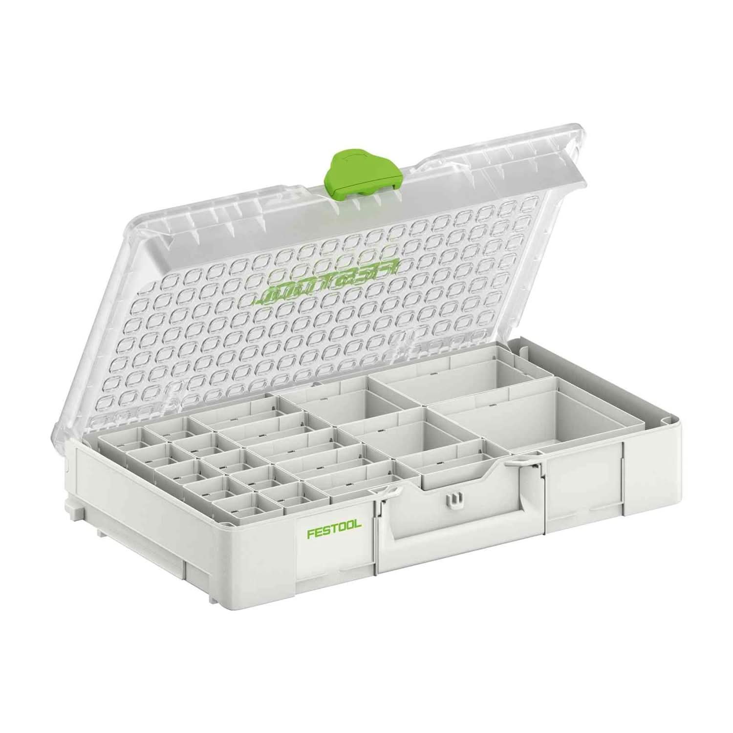 Festool 204856 Systainer3 Organizer L 89 with 20 Containers – Tool Nut