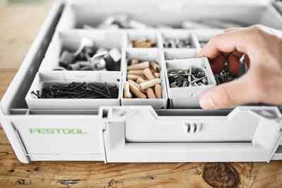 Festool 204858 Systainer3 Small Square Organizer Containers, 10-Pack