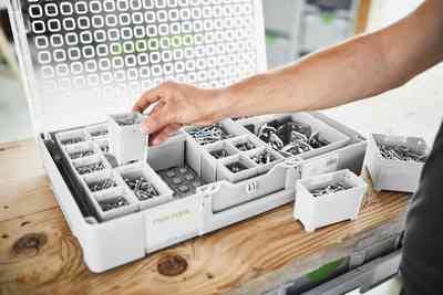 Festool 204861 Systainer3 Medium Rectangular Organizer Containers, 6-Pack