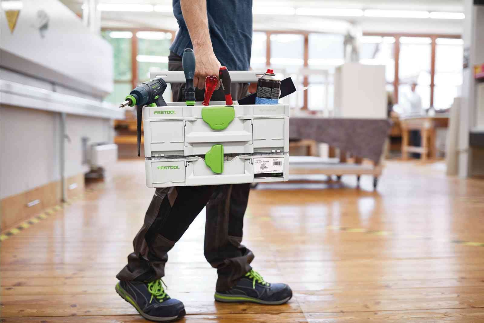 Festool 204865 Systainer3 Open Top ToolBox M 137 – Tool Nut