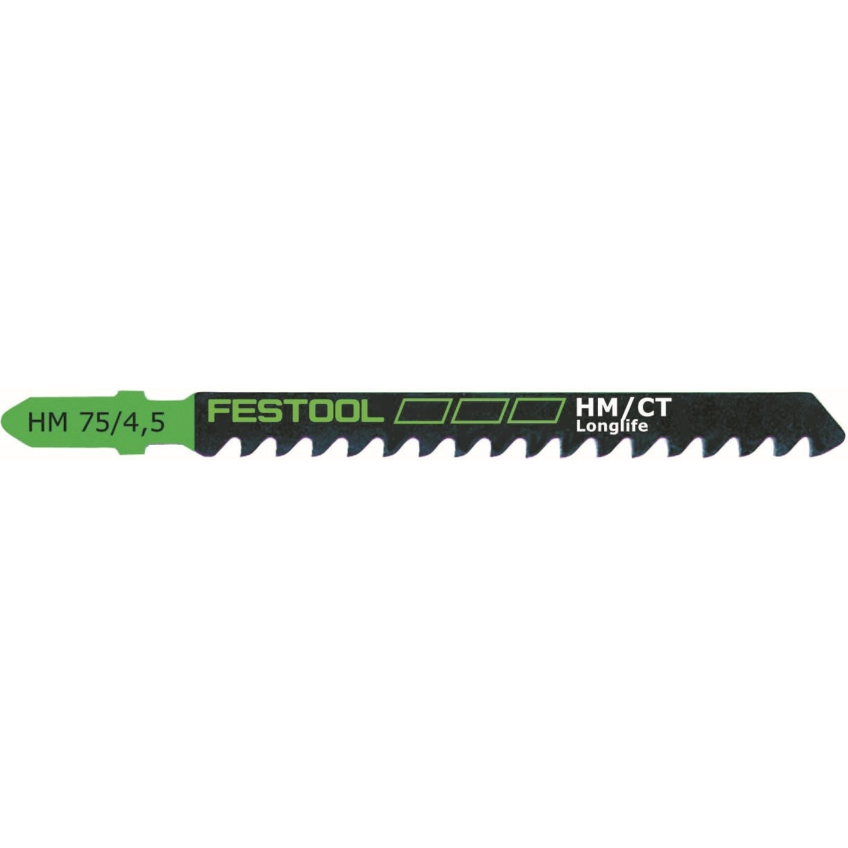 Festool 204343 HM75/4.5 Jigsaw Blades, 3 Inch, 5 TPI, 1-pack