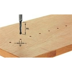 Festool 491067 Dowel Drill Router Bit, Hw 6X30mm