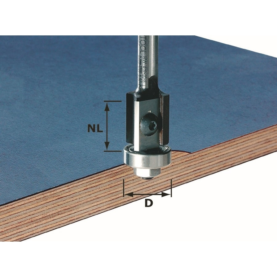 Festool 491082 Flush trim Router Bit HW 19/20mm