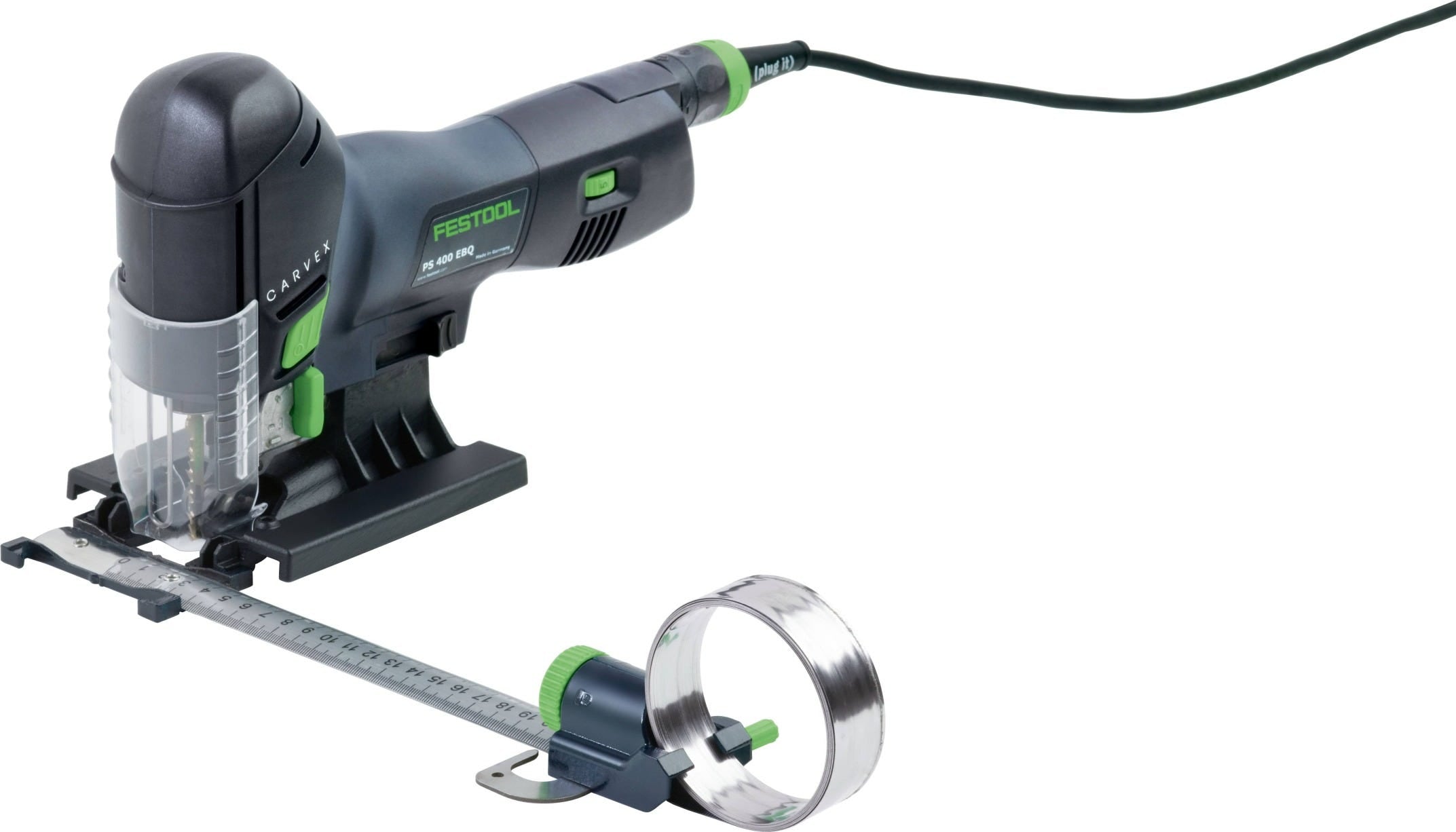 Festool 497443 Carvex Jigsaw Circle Cutter Set, Metric