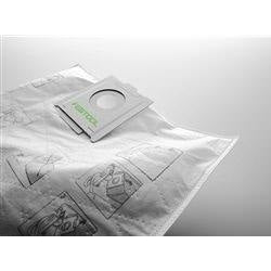 Festool 497539 CT 48 Self Cleaning Filter Bag, 5 Pack