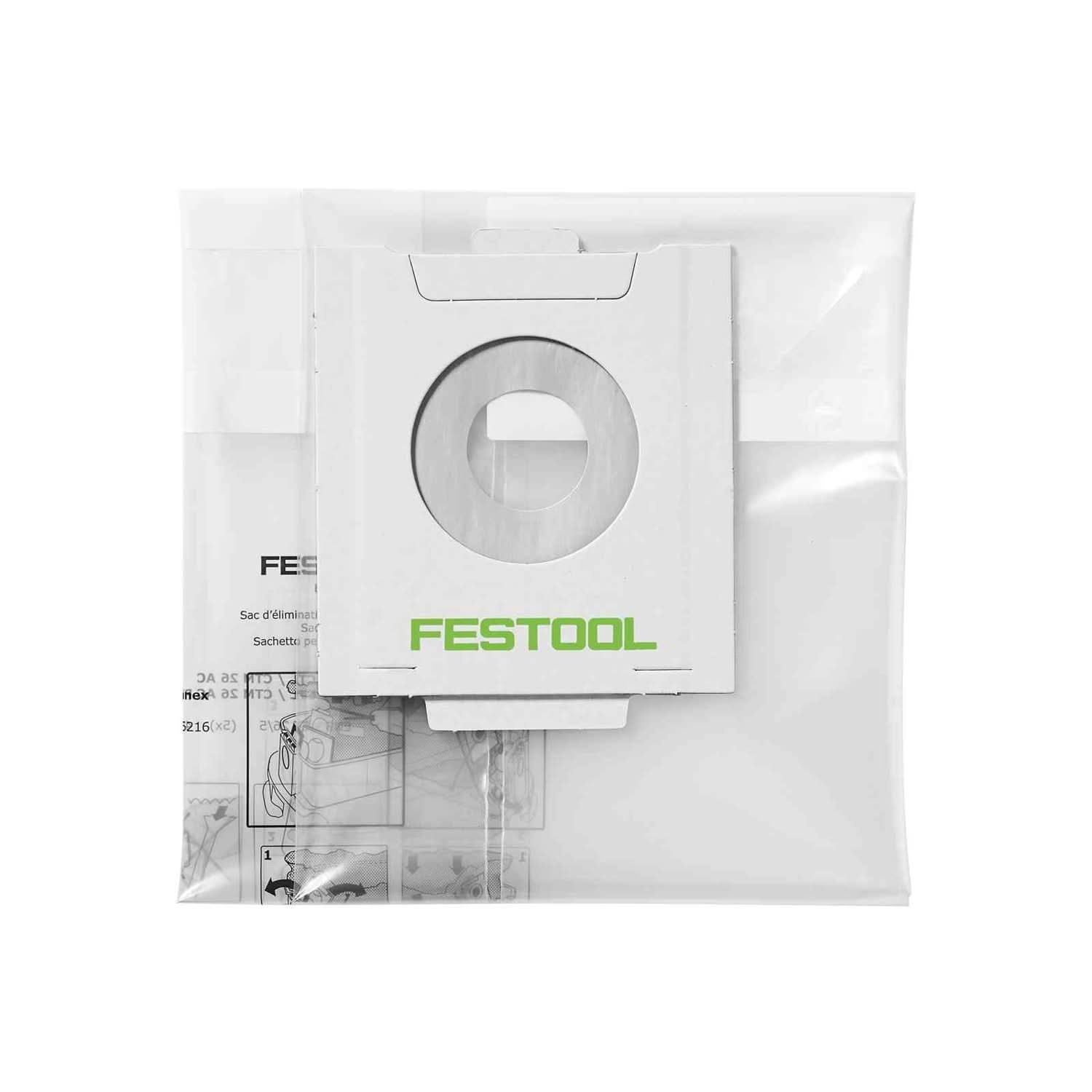 Festool 497540 Disposable Dust Liners for CT 48 AutoClean