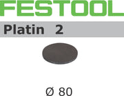 Festool Platin Sandpaper for RO 90 DX Sanders, 15-Pack